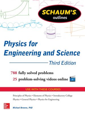 cover image of Schaum's Outline of Physics for Engineering and Science